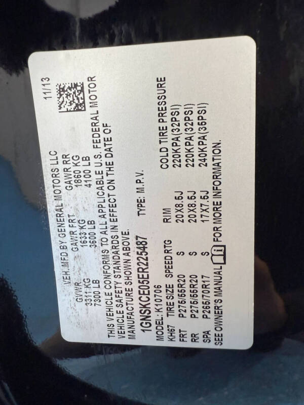 2014 Chevrolet Tahoe LTZ