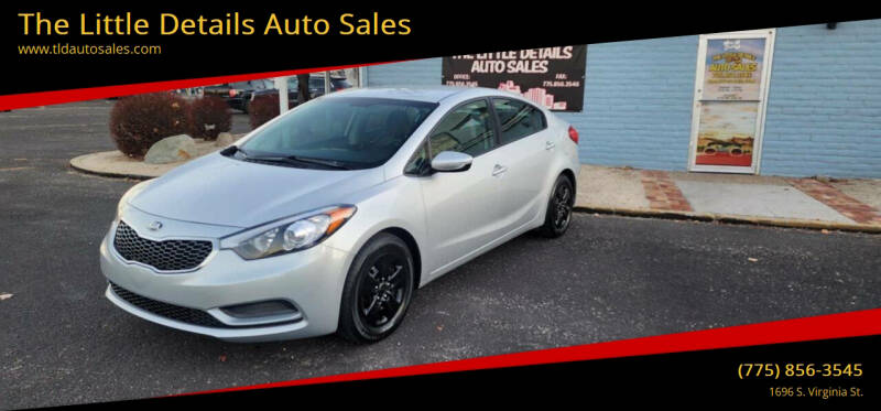 2015 Kia Forte for sale at The Little Details Auto Sales in Reno NV