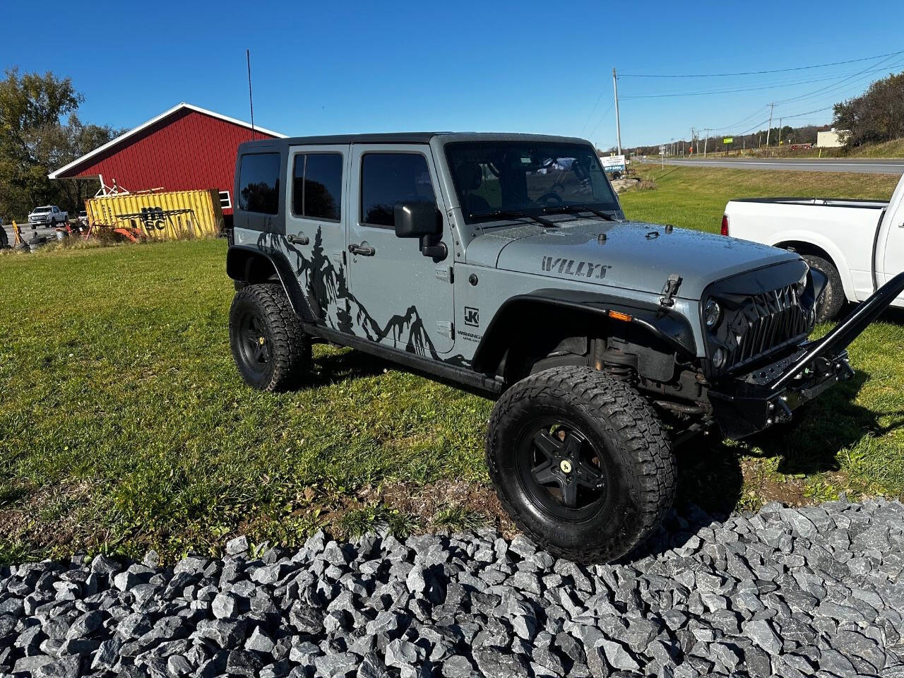 2015 Jeep Wrangler Unlimited for sale at Riverside Motors in Glenfield, NY