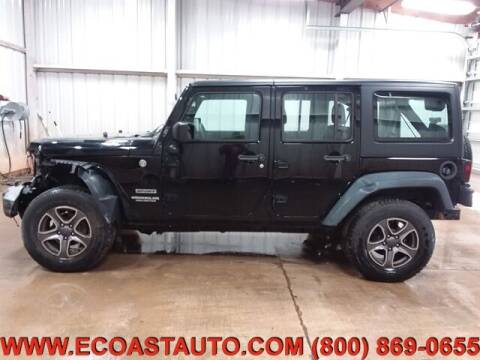 2016 Jeep Wrangler Unlimited for sale at East Coast Auto Source Inc. in Bedford VA