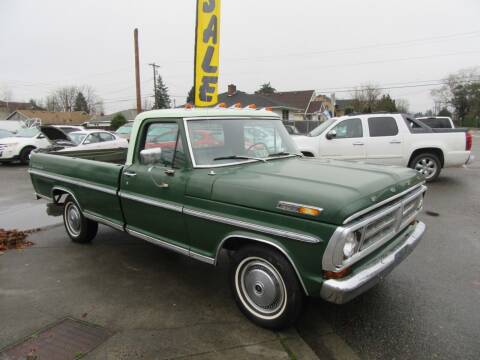1971 Ford F-100 for sale at Car Link Auto Sales LLC in Marysville WA