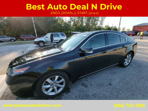 2013 Acura TL for sale at Best Auto Deal N Drive in Hollywood FL