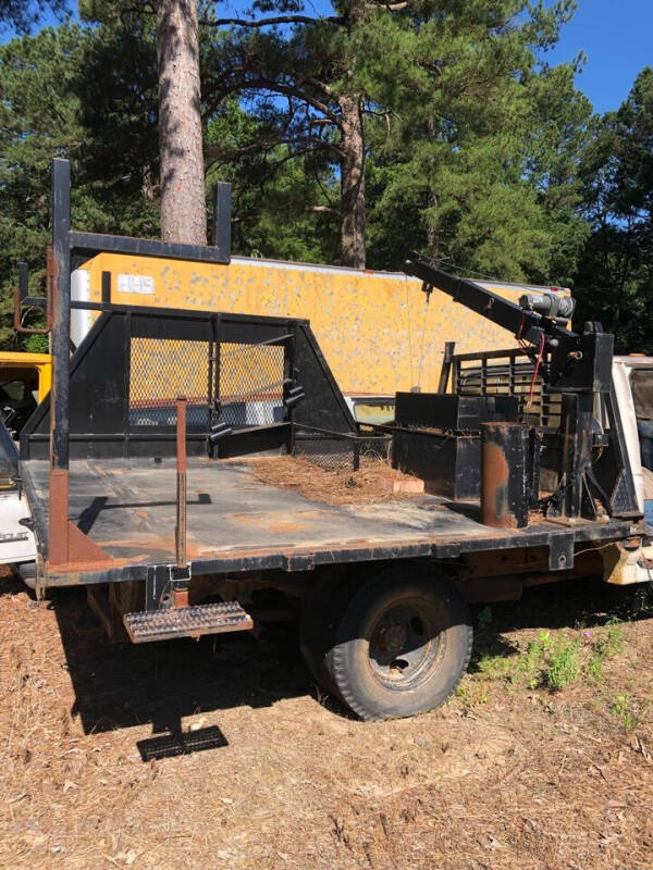Flatbed With Crane