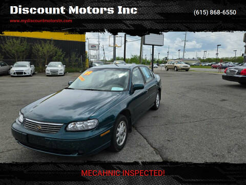 1999 Chevrolet Malibu for sale at Discount Motors Inc in Madison TN