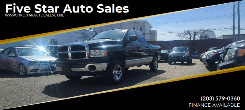 2005 Dodge Ram 1500 for sale at Five Star Auto Sales in Bridgeport CT