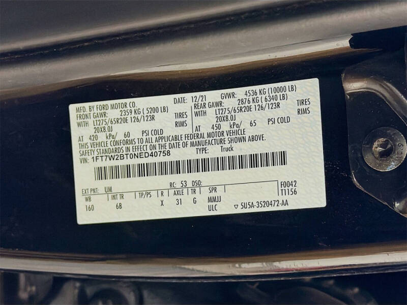 2022 Ford F-250 Super Duty