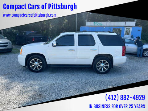 2007 GMC Yukon for sale at Compact Cars of Pittsburgh in Pittsburgh PA
