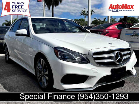 2014 Mercedes-Benz E-Class for sale at Auto Max in Hollywood FL