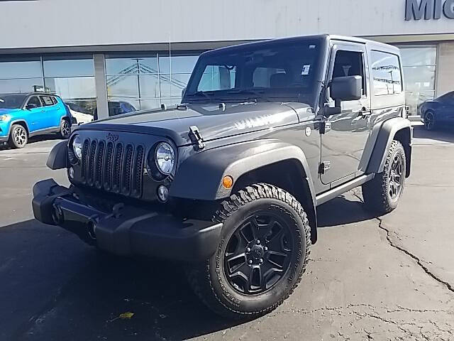 Used 2016 Jeep Wrangler Willys Wheeler with VIN 1C4AJWAG4GL239799 for sale in Bellefontaine, OH