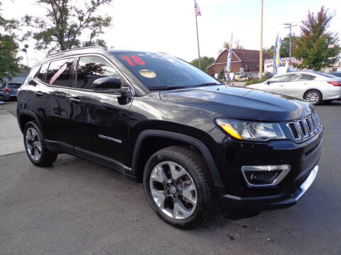 2018 Jeep Compass for sale at North American Credit Inc. in Waukegan IL