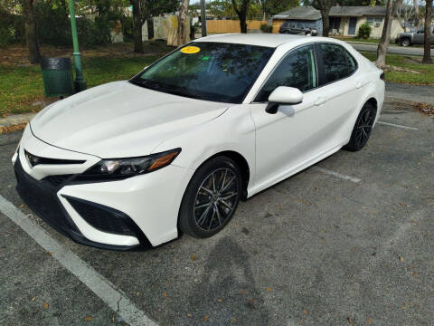 2021 Toyota Camry for sale at P S AUTO ENTERPRISES INC in Miramar FL