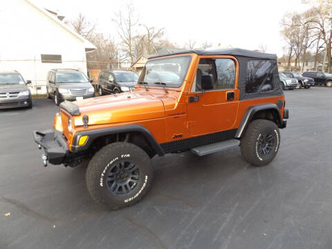2001 Jeep Wrangler for sale at Goodman Auto Sales in Lima OH