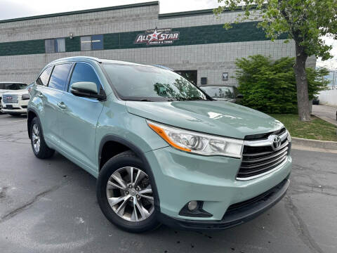 2015 Toyota Highlander for sale at All-Star Auto Brokers in Layton UT
