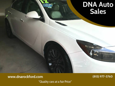 2012 Buick Regal for sale at DNA Auto Sales in Rockford IL