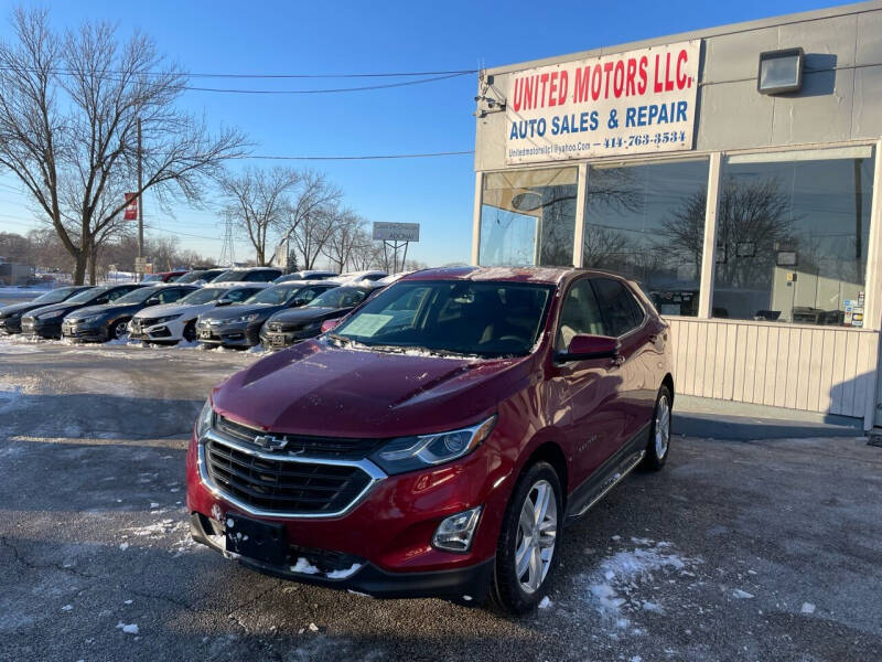 2019 Chevrolet Equinox for sale at United Motors LLC in Saint Francis WI
