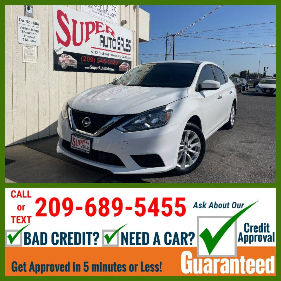 2018 Nissan Sentra for sale at Super Auto Sales Modesto in Modesto, CA