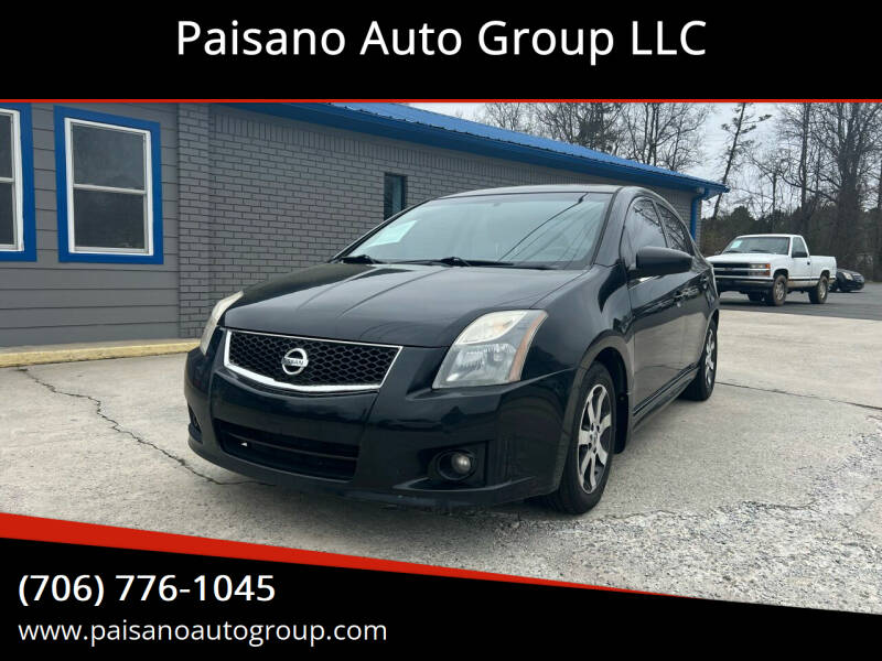 2012 Nissan Sentra for sale at Paisano Auto Group LLC in Cornelia GA