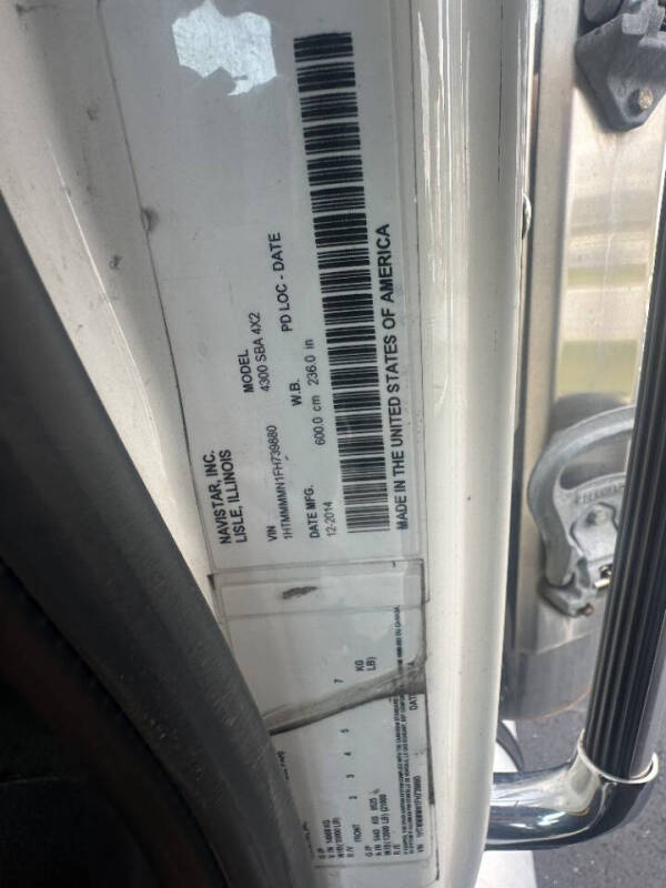 2015 International  4300 (MA025)