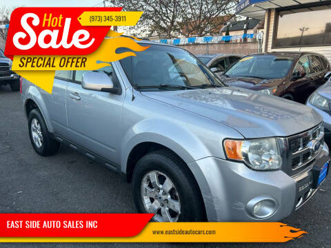 2010 Ford Escape for sale at EAST SIDE AUTO SALES INC in Paterson NJ