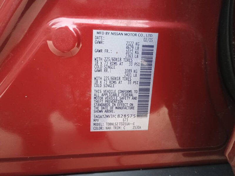 2015 Nissan Rogue SL