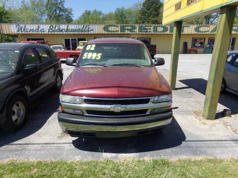 2002 Chevrolet Tahoe for sale at Credit Cars of NWA in Bentonville AR