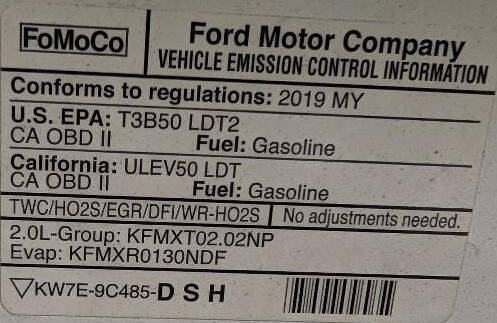 2019 Ford Transit Connect XL