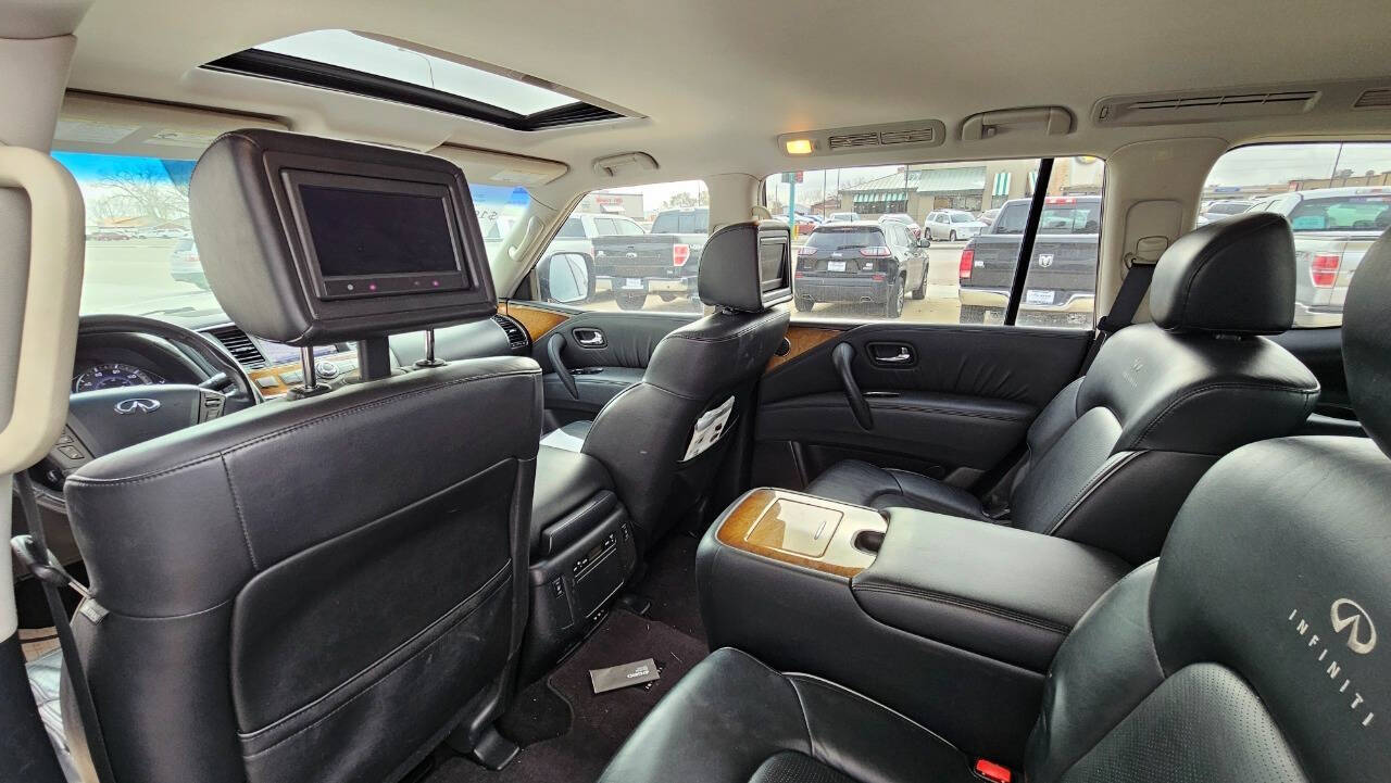 2012 Infiniti QX56 Base 4x4 4dr SUV - Mountain Sage exterior view 10