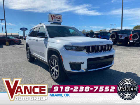 2024 Jeep Grand Cherokee L for sale at Vance Fleet Services in Guthrie OK