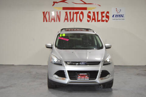 2014 Ford Escape for sale at Kian Auto Sales in Sacramento CA