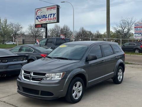 2013 Dodge Journey for sale at QUALITY AUTO SALES in Wayne MI