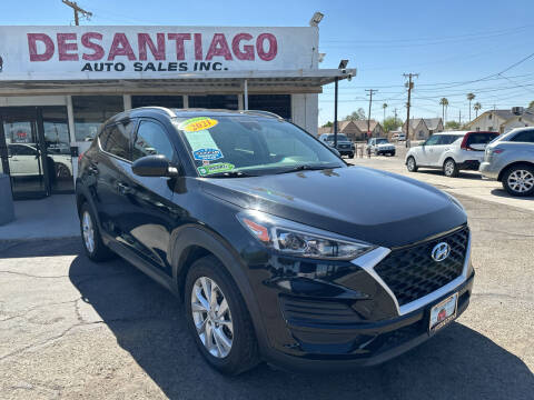 2021 Hyundai Tucson for sale at DESANTIAGO AUTO SALES in Yuma AZ