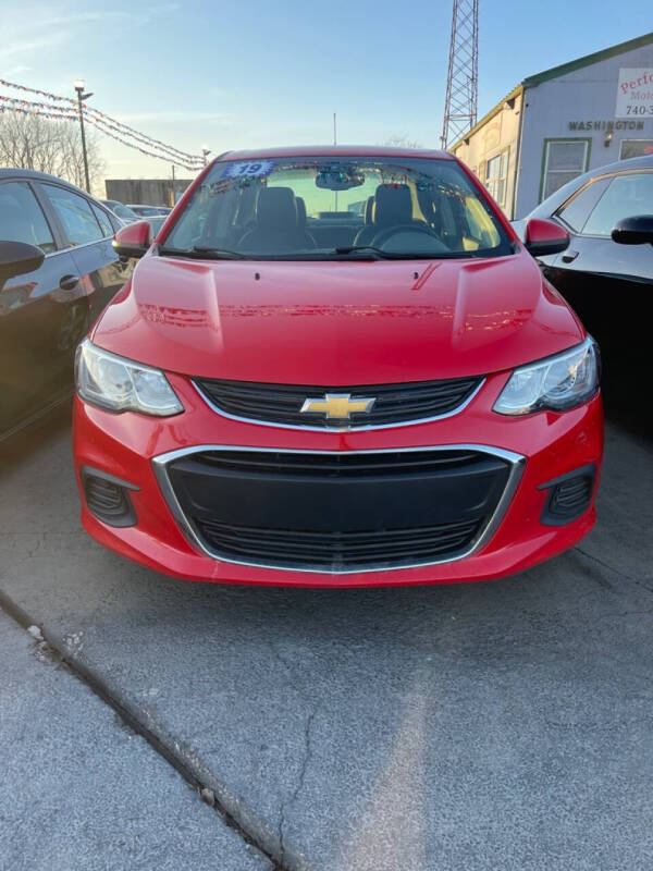 2019 Chevrolet Sonic for sale at Performance Motor Cars in Washington Court House OH