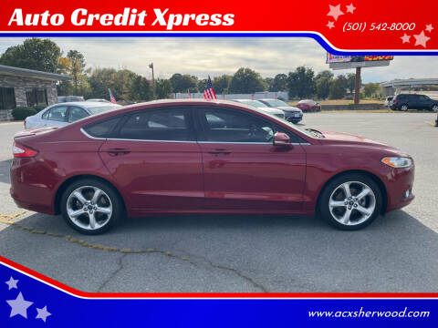 2016 Ford Fusion for sale at Auto Credit Xpress in North Little Rock AR