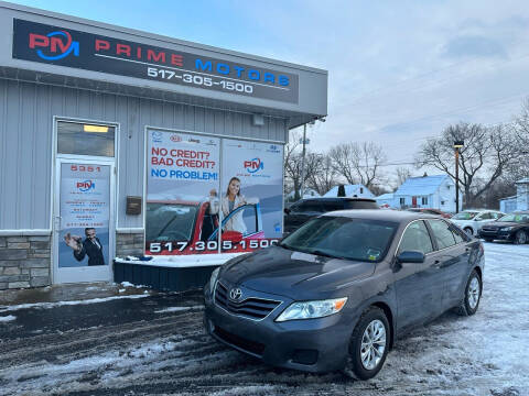 2011 Toyota Camry for sale at Prime Motors in Lansing MI