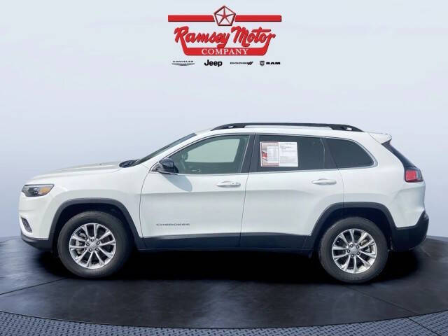 Used 2022 Jeep Cherokee Latitude Lux with VIN 1C4PJMMX0ND522296 for sale in Harrison, AR