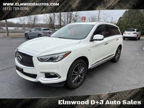 2019 Infiniti QX60 for sale at Elmwood D+J Auto Sales in Agawam MA
