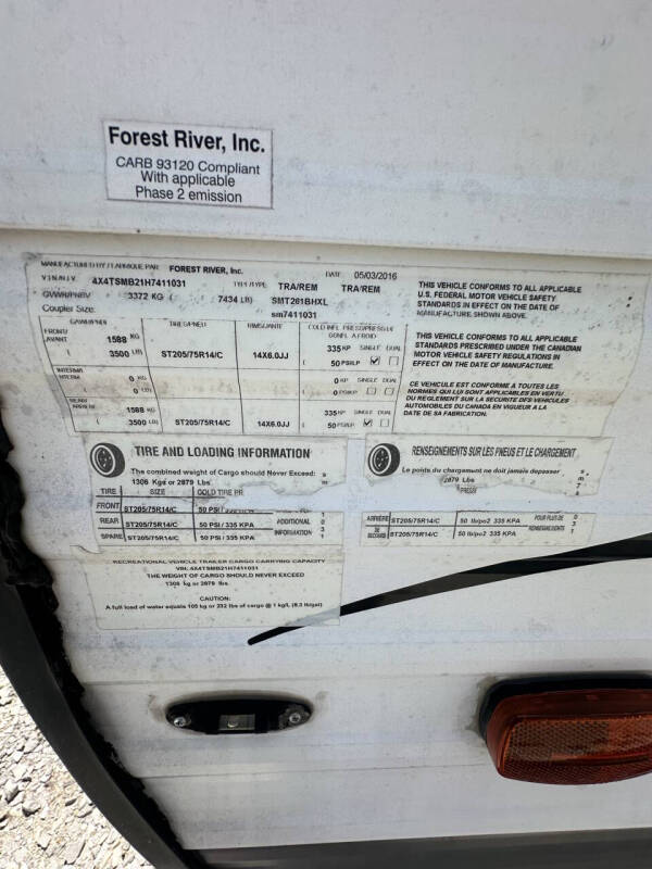 2017 Forest River Salem Cruise Lite