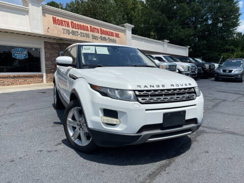 2013 Land Rover Range Rover Evoque for sale at North Georgia Auto Brokers in Snellville GA