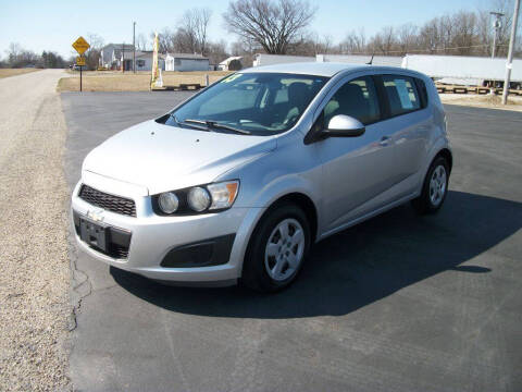 2013 Chevrolet Sonic for sale at The Garage Auto Sales and Service in New Paris OH