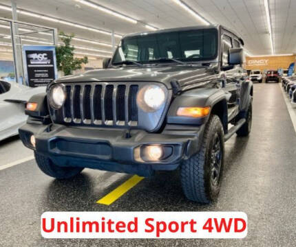 2018 Jeep Wrangler Unlimited for sale at Dixie Motors in Fairfield OH