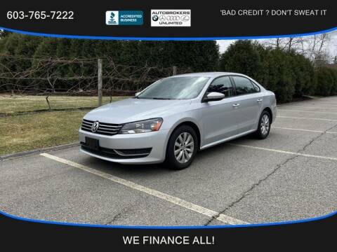 2012 Volkswagen Passat for sale at Auto Brokers Unlimited in Derry NH