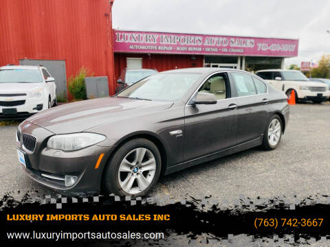 2012 BMW 5 Series for sale at LUXURY IMPORTS AUTO SALES INC in North Branch MN