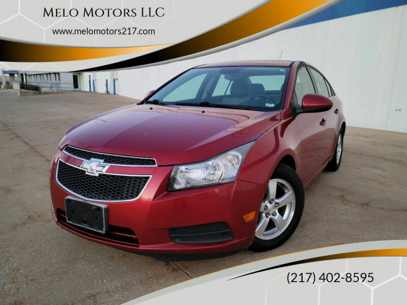 2013 Chevrolet Cruze for sale at Melo Motors LLC in Springfield IL