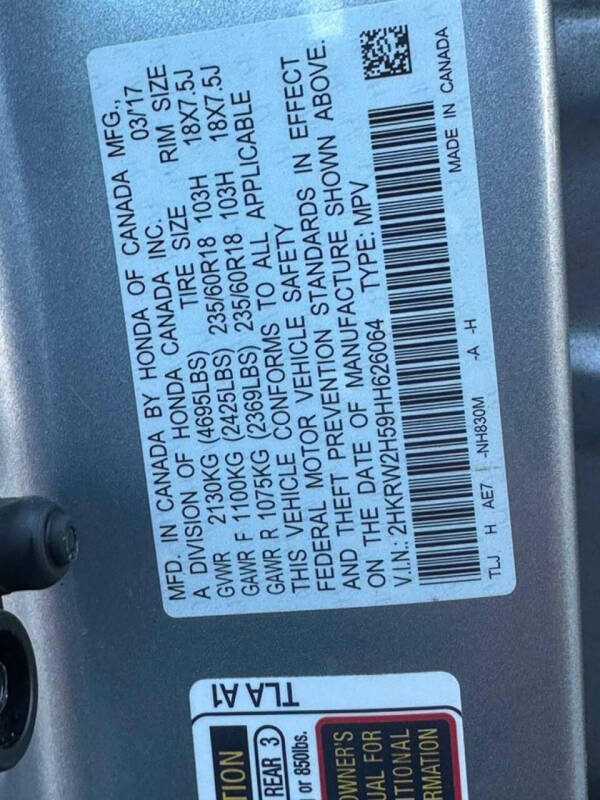 2017 Honda CR-V EX