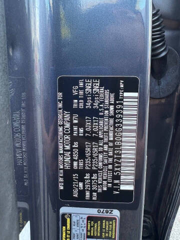 2016 Hyundai Santa Fe Sport 2.4L