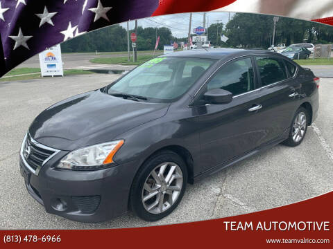 2013 Nissan Sentra for sale at TEAM AUTOMOTIVE in Valrico FL