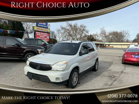 2006 Buick Rendezvous for sale at Right Choice Auto in Boise ID