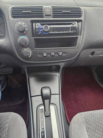 2005 Honda Civic Value Package
