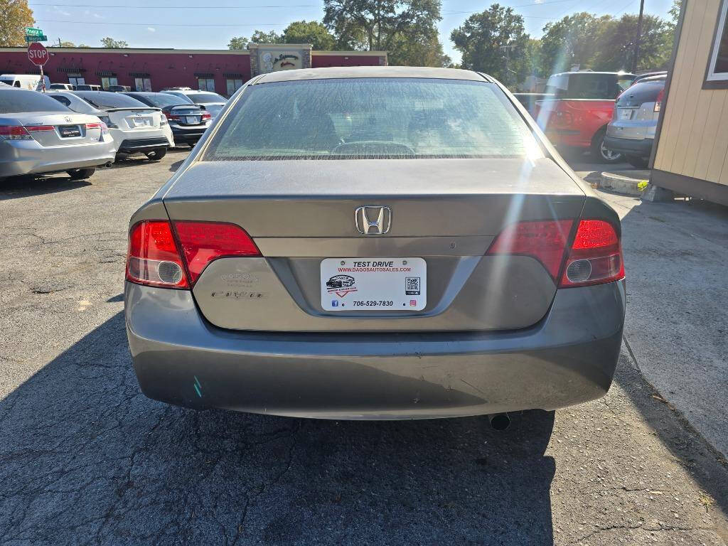 2008 Honda Civic for sale at DAGO'S AUTO SALES LLC in Dalton, GA