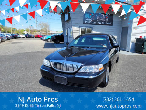 2008 Lincoln Town Car for sale at NJ Auto Pros in Tinton Falls NJ